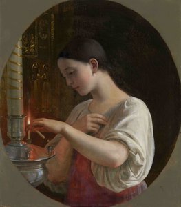 In chiesa da Sergei Ivanovich Gribkov