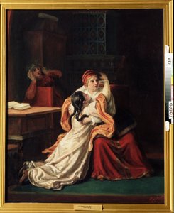 La zarina Kseniya Godunova (1581-1622) da Sergei Ivanovich Gribkov