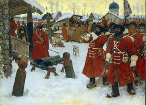 La truppa degli streltsy da Sergei Ivanovich Gribkov