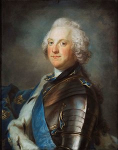 Ritratto di Adolfo Federico, 1710-1771, re di Svezia, tra il 1751-1786 da Sergei Ivanovich Gribkov