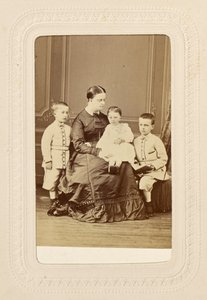 P[rin]cesse Clotilde e i suoi figli.