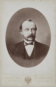 Ritratto del Conte Dmitry Andreyevich Tolstoy 1823-1889, 1887