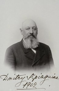 Ritratto di Dmitry Sergeyevich Sipyagin 1853-1902