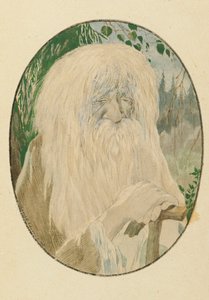 Leshy. Illustrazione al poema Ruslan e Lyudmila di A. Pushkin, 1921-1926