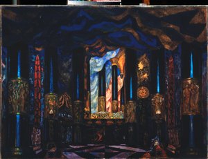Scenografia per la pièce teatrale "Dall