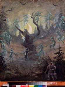 Notte alla vigilia della festa di Ivan Kupala da Sergei Yurevich Sudeikin