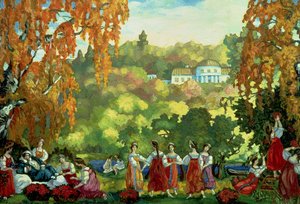 Giornate estive di inizio autunno da Sergei Yurevich Sudeikin