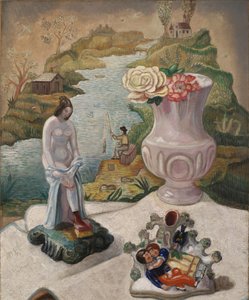 Figure di Porcellana e Fiori