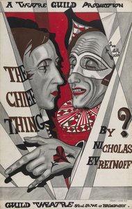 Poster per La Cosa Principale, opera di Nikolai Evreinov