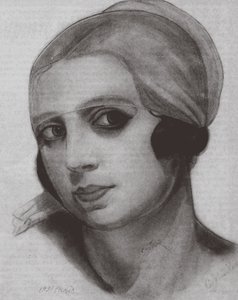 Vera de Bosset Stravinsky, 1921 da Sergei Yurievich Sudeykin