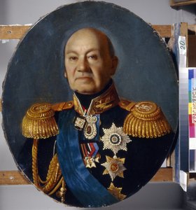 Ritratto del conte Arseny Andreyevich Zakrevsky da Sergey Konstantinovich Zaryanko