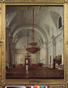 Vista della sala bianca del Palazzo d