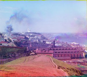 Perm (da Gorodskie Gorki), 1905-1915 da Sergey Prokudin Gorsky