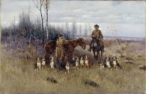 Caccia alla volpe da Sergey Semyonovich Voroshilov