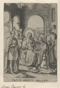 Adorazione dei Magi da Servatius Raeven