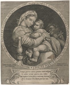 Madonna della sedia da Servatius Raeven