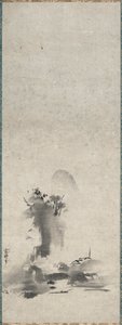 Haboku, Paesaggio a inchiostro spruzzato, 1400-primi 1500
