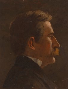 Profilo di un uomo da Severin Falkman
