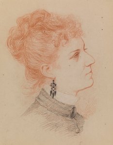 Ritratto di donna da Severin Falkman