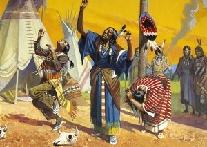 Danza dei fantasmi Sioux da Severino Baraldi