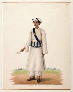 Harkarah con una lettera, c.1846