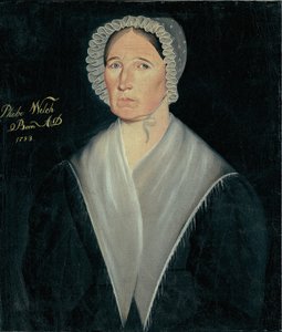 Ritratto di Mrs. William W. Welch, c. 1837 da Sheldon Peck