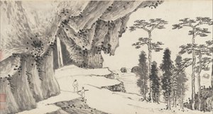 Paesaggio congiunto, ca. 1509 e 1546 da Shen Zhou