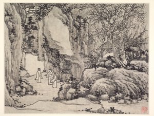 Dodici vedute della Collina della Tigre, Suzhou: La Sorgente della Spada, Collina della Tigre