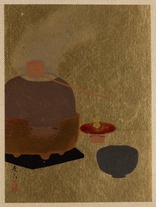 Apparato per la Cerimonia del Tè da Shibata Zeshin