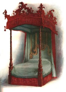 Letto in mogano, 1906