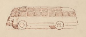 Autobus, Parigi, Francia da Shirley Markham