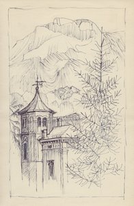 Chiesa e montagne, Italia