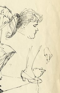 Testa, mani e piede (dettaglio) da Shirley Markham