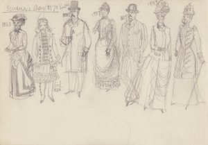 Costume Storico, c1950 da Shirley Markham