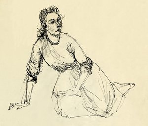 Donna seduta