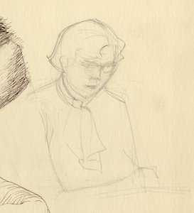 Studio di una donna, c. 1951 da Shirley Markham