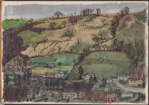Villaggio e campi da Shirley Markham