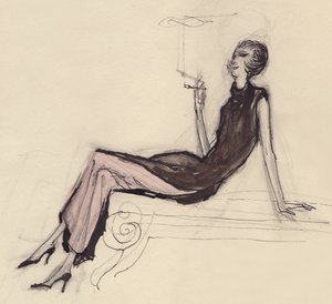 Donna che fuma da Shirley Markham