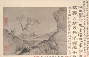 Paesaggio con figura da Shitao