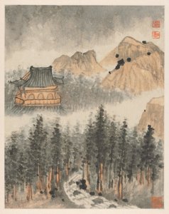 Ricordi del Fiume Qinhuai da Shitao