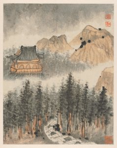 Ricordi del fiume Qinhuai, 1642-1707 da Shitao
