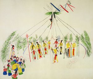 La danza del sole degli Shoshone da Shoshone Katsikodi School