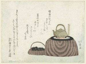 Bollitore sul fornello da Shotei Hokuju
