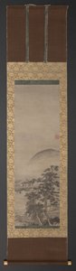 Paesaggi con figure (uno di una coppia) da Shugetsu Tokan