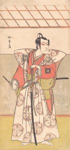 Ichikawa Danjuro V come un samurai di alto rango