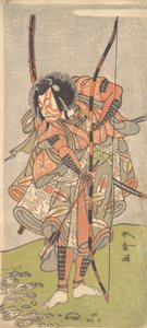Attore Kabuki Ichikawa Ebizo III Ichikawa Danjuro IV da Shunsho