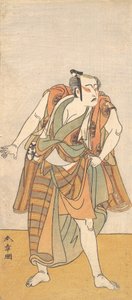 Il primo Bando Mitsugoro come un uomo disarmato, 1774 o 1775 da Shunsho