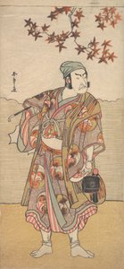 Il primo Nakamura Nakazo nel ruolo di Shimada no Hachizo da Shunsho