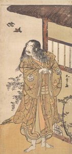 Il nono Ichimura Uzaemon nel ruolo di Shunkan, ca. 1778 da Shunsho