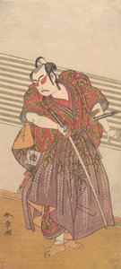 Il secondo Ichikawa Yaozo come samurai, probabilmente 1773